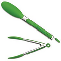 9" Silicone Tongs